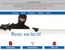 Tablet Screenshot of netzwerkservice-fischer.de